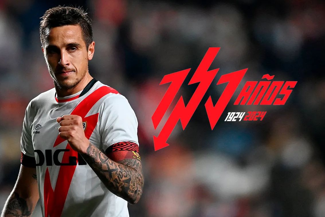 El Rayo Vallecano presenta su nuevo logotipo para conmemoración sus 100 años de historia