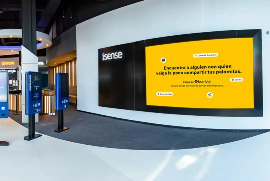 Cinesa Business cierra un acuerdo de visibilidad de marca con Bumble para promover las citas en el cine