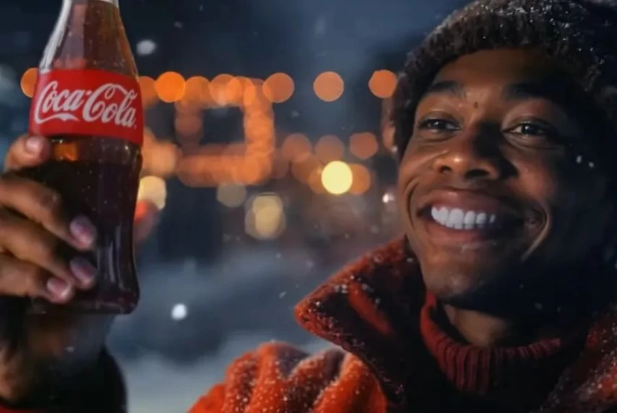 La polémica detrás del nuevo anuncio publicitario navideño de Coca-Cola creado con inteligencia artificial